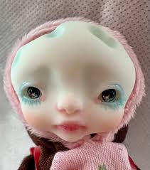 Circus Kane NANCY LUNA 6" (15cm) White resin Glow in the Dark #A Faceup by  Nefer One of a Kind NUDE