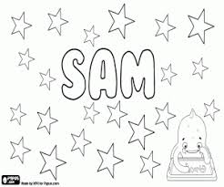 Fun free kids coloring pages to print and color. Boy Names With S Coloring Pages Printable Games