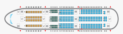 Jetstar Boeing 787 Dreamliner Seat Map Hd Png Download Transparent Png Image Pngitem