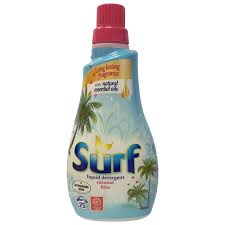 I have used surf laundry detergent most of my life. Surf Liquid Laundry Detergent Coconut Bliss 25 Washes 875ml With Essen