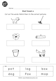 Free Short Vowel O Worksheet And Activity For Preschool Or Kindergarten Class Vowel Worksheets Short Vowel Worksheets Cvc Words Worksheets