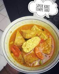 Resep Sayur Santan Kari Tahu Tempe Oleh Agita Agniafani Putri Recipe Resep Tahu Resep Masakan Resep