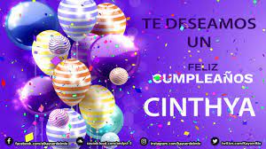 Maybe you would like to learn more about one of these? Feliz Cumpleanos Cinthya Cancion De Cumpleanos Youtube