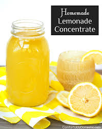 Homemade Lemonade Concentrate