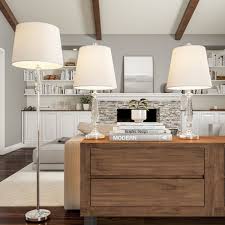 That should make it environmentally. Crystal Candlestick Lamps Set Of 3 Faceted Shiny 2 Table Lamps 1 Floor Lamp Accent Lights