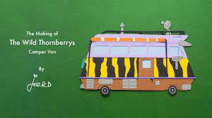 The Wild Thornberrys Camper Van - Paper Art - The making of - YouTube