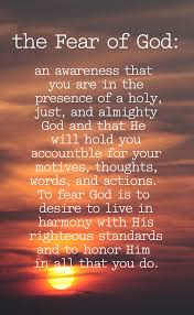 The Fear Of God Well Said Fear Of The Lord Wisdom Spiritual Quotes