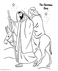 Kids who color generally acquire and use knowledge more efficiently and effectively. The Christmas Story In Coloring Pages For Preschool Coloring Home