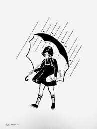 Black And White Pop Art Line Drawing Rained Out Original Drawing Skateboarding Skate Black White Ink Pop Art Original Drawing Graphic Illustration White Ink
