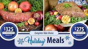 Prime rib makes a classic and surprisingly easy holiday dinner. Complete Take Home Holiday Meals Serving 6 8 Order Now Bennett S Kitchen Bar Market