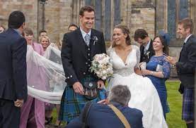 Official tennis player profile of andy murray on the atp tour. Traumhochzeit Im Schottenrock Andy Murray Und Kim Sears Sagen Ja Sportmeldungen Stuttgarter Zeitung
