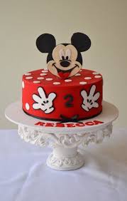 Mickey Mouse Cake Pretty Simple If The Mickey Topper Can Be Foundready Made Gateau Anniversaire Mickey Gateau Mickey Mouse Gateau Minnie