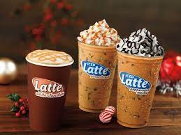 White Chocolate Peppermint Mocha Gingerbread Coffee Lattes Are Now Available A Holiday Coffee Drinks Frozen Hot Chocolate Recipe Dunkin Donuts Iced Coffee