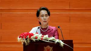 Official results show aung san suu kyi's party won more than 50 per cent of parliament, but opposition and rights groups say the poll was not free or fair. Aung San Suu Kyi S Major Speech On Rakhine State Council On Foreign Relations