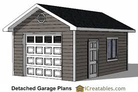 1 to 5 car garage designs. 14x20 Garage Plans 1 Car 1 Door Detached Garage Plans