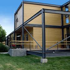 Prefab House Original Design Wood Wooden Steel Structure With Regard To Prefabrica Casas De Metal Casas De Estructura Metalica Estructuras Metalicas Para Casas