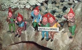 Castle Of The Gnomes Fairyland Caverns Rock City Tennessee Fairy Land Postcard Vintage Postcards