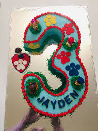 3rd Birthday Paw Patrol Cake For 3 Year Old Boy Paw Patrol Cake Paw Patrol Birthday Cake Paw Patrol Cake Paw Patrol Party Decorations