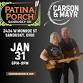 Carson & Mayr at Patina Porch 6pm event image