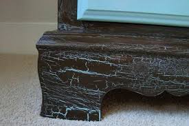 Blue Paint With Black Crackle Paint On Top Crackle Painting Faux Paint Finishes Faux Finish