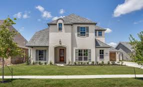 Gray Painted Brick Stained Cedar Garage Doors Classically Refined Bannister Custom Homes Custom Homes Grey Painted Brick House Exterior