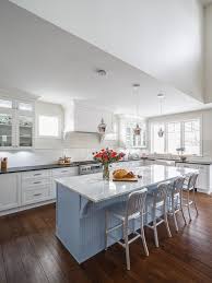 See more ideas about smart kitchen, cooking appliances, kitchen chores. Tradtioanal White Kitchen Design Calacatta Marble Countertop Light Blue Island Design Ast Kitchen Remodel Small Transitional Kitchen Design Home Decor Kitchen
