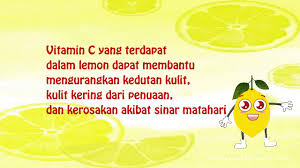 Selain olahraga, biasanya detoksifikasi bisa. Kebaikan Minum Air Lemon Dino Syukl