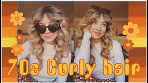 13 curly hair side part. 70s Curly Hair Tutorial Stevie Nicks Farrah Fawcett Love Child Inspired Lol Youtube