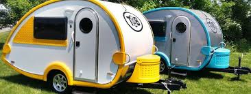 T B Teardrop Trailers Inspired By The Classic Teardrop Camper Trailer The T B Takes Teardrops To The With Images Teardrop Camper Trailer Teardrop Trailer Vintage Camper