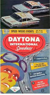 The the daytona 500 is this weekend, and to prepare we have some interesting facts about the race and its location, daytona international daytona international speedway as we know it today first opened in 1959. Junior Johnson Enjoyed A Memorable Valentine S Day When He Powered His No 27 1959 Chevy To Victory At The Second Annual Daytona 500 Daytona Nascar Daytona 500