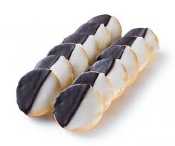 10 fresh homemade black white cookies