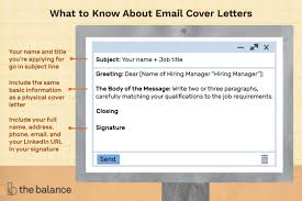 Job application email cover letters are supposed to be a response to the vacant job position, thus, one should state which job position is applied for. Sample Email Cover Letter Message For A Hiring Manager