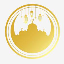 Golden Mosque With Beautiful Lantern Eid Ramadan Kareem Png And Vector With Transparent Background For Free Download Islamic Art Pattern Ramadan Lantern Ramadan Images