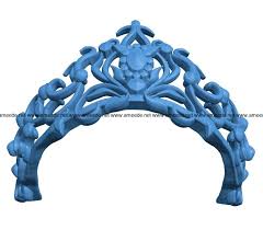 Tiara Crown B004011 File Stl Free Download 3d Model For Cnc And 3d Printer Download Free Stl Files In 2020 3d Printer Jewelry 3d Printer 3d Printing
