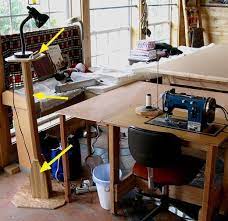 Check Out This Cool Ultrafeed Sewing Table Set Up From Purple Sage Trading Post Ups For Home Build Your Own House Diy Office