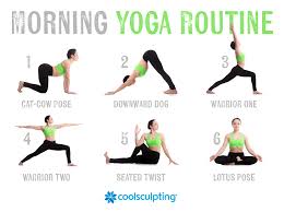 Coolsculpting On Twitter Morning Yoga Morning Yoga Routine Yoga Routine