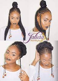 Looking for a way to make your hair stand straight up? Straightup Side Front African Braids Hairstyles Natural Hair Styles Braided Hairstyles