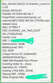 Revvlry+ what tool can i use i was wondering if furious gold will unlock . Unlock Revvlry Xt1952 T Tmobile Clan Gsm Union De Los Expertos En Telefonia Celular