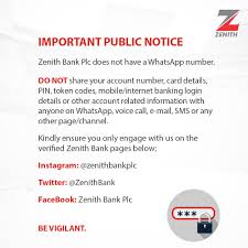 We did not find results for: Zenith Bank Plc Please Keep Your Account Safe And Be Careful Who You Interact With On Social Media All Our Social Media Handles Are Verified Look Out For The Blue Tick