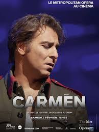 Carmen: Retransmission en direct du Métropolitan Opéra de New York le  samedi 2 février 2019