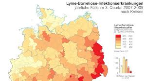 Eine karte mit sämtlichen landkreisen in unser downloadbutton führt sie auf die website vom rki, auf der sie die karte kostenlos. Infektion Durch Zecken Wo Die Borreliose Droht Gesundheit Sz De