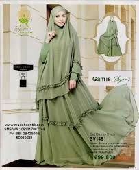 Baju serimbit untuk usia 40 th. Model Baju Gamis Ibu2 Terbaru
