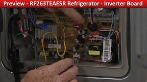 Inverter Board Rf263teaesr Samsung Refrigerator Youtube