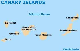 The canary islands are located in the macaronesia region of the north atlantic ocean. Cities Of The Canary Islands Map Of The Canary Islands Canary Islands Fuerteventura Island