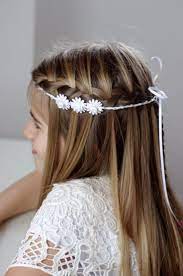 Haarband Fur Kommunion Haarschmuck Haarkranz Etsy Kommunion Haarschmuck Kommunion Frisur Madchen Erstkommunion Frisur