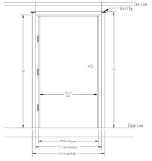 height of door frame in cm japan standard uk average width