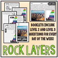 Charts And Graphs Ngss Science Readers Grand Canyon Rock Layers 4 Ess1 1