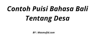 We did not find results for: Kumpulan Puisi Bali Anyar Cinta Pendidikan Sekolah Terbaru Lengkap