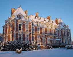 Chateau De La Cazine Limoges In The Snow French Castles Castles France Limousin