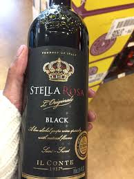 Stella rosa is a bit lighter but also nice and sweet with a bite to it. Stella Rosa Black Wine My Favorite Stella Rosa Stella Rosa Black Wine Bottle
